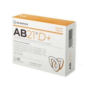 AB21D+ Men vi sinh tăng khả năng miễn dịch đường ruột (Hộp 30 viên)